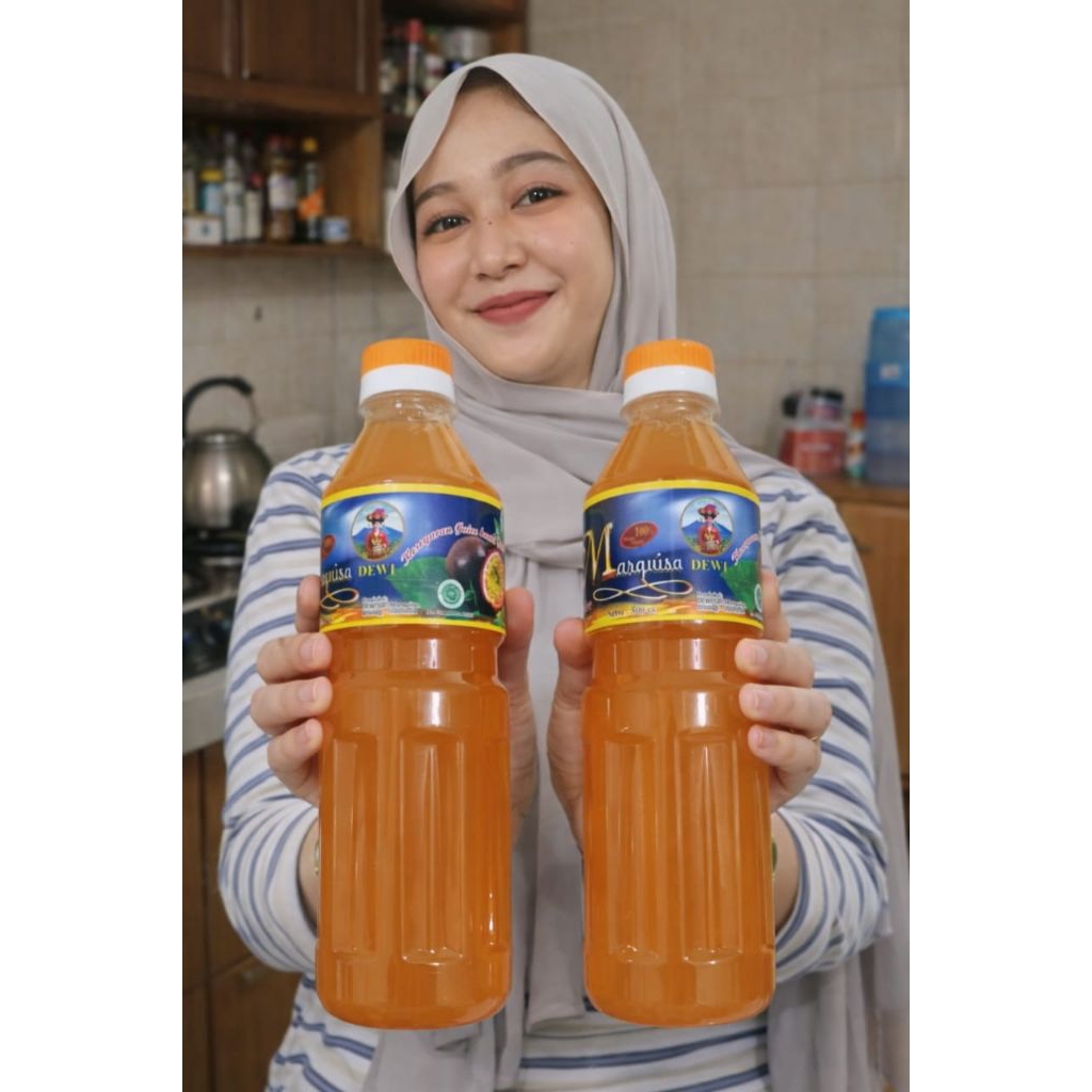 SIRUP MARKISA MERK DEWI BOTOL BESAR ( isi 2 botol )