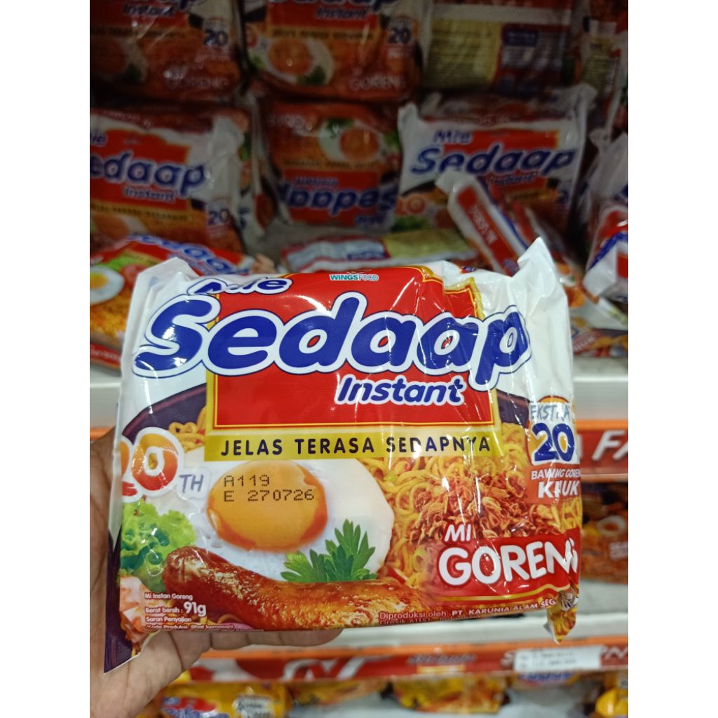 mie sedap goreng kriuk 91g