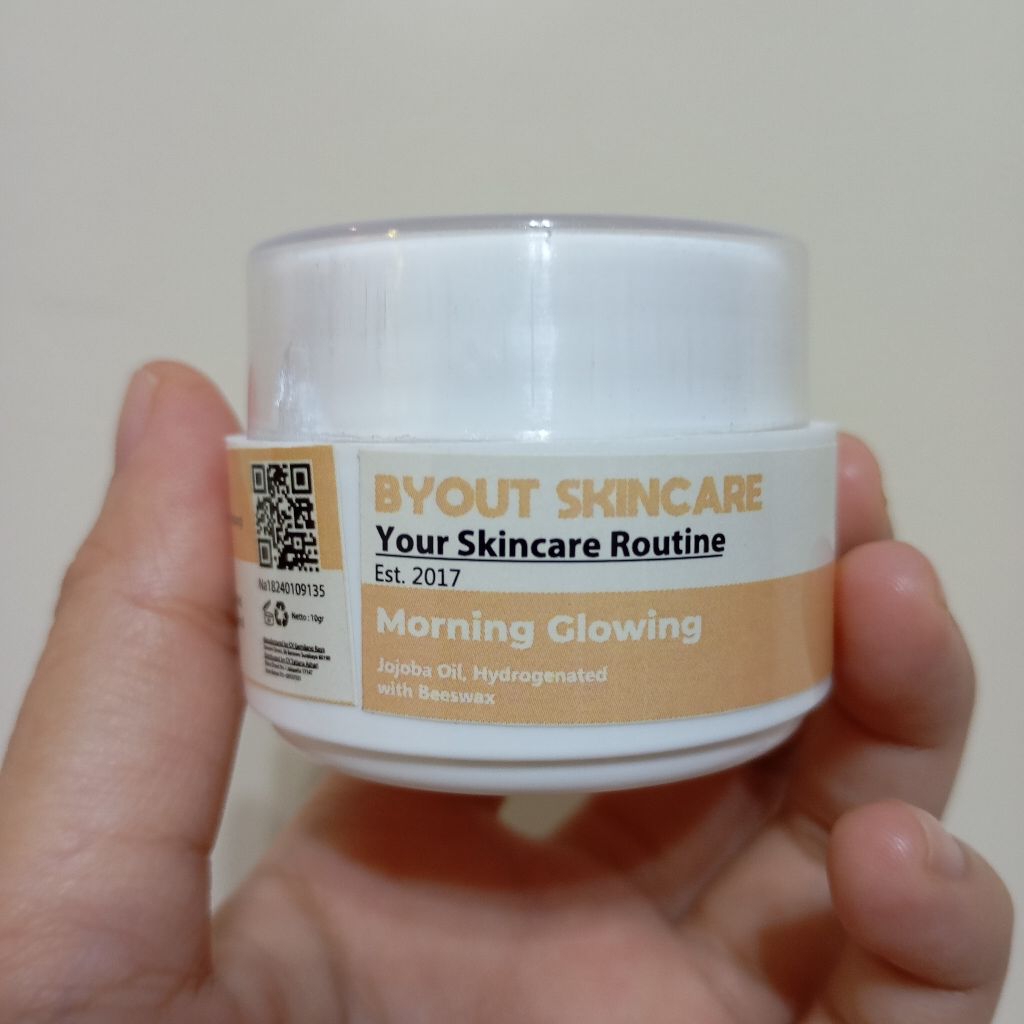 Morning Glowing Byout skincare krim pagi krim dokter BPOM aman bumil busui promil