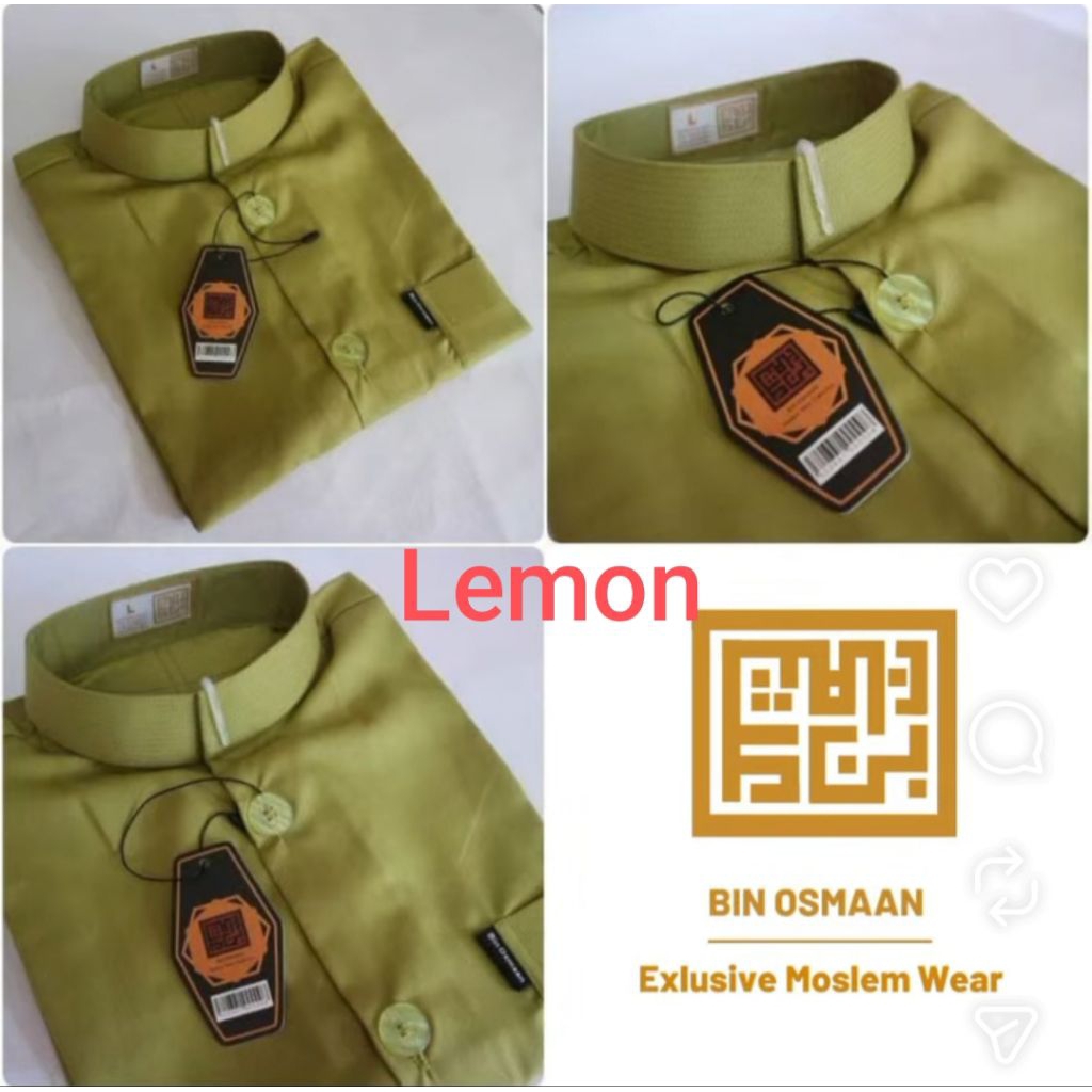 BAJU KOKO HAIBAH BIN OSMAN SIZE S, M, L, XL
