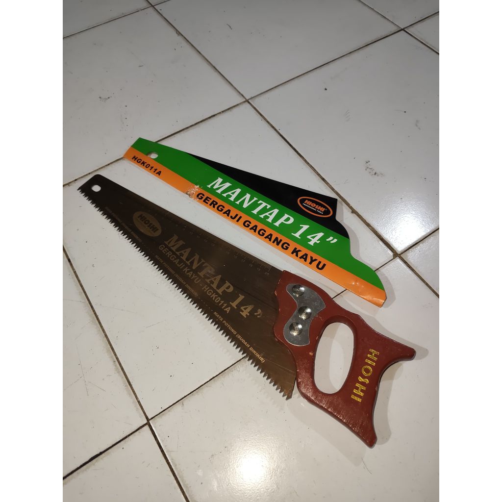 GERGAJI KAYU HIOSHI 14 INCH