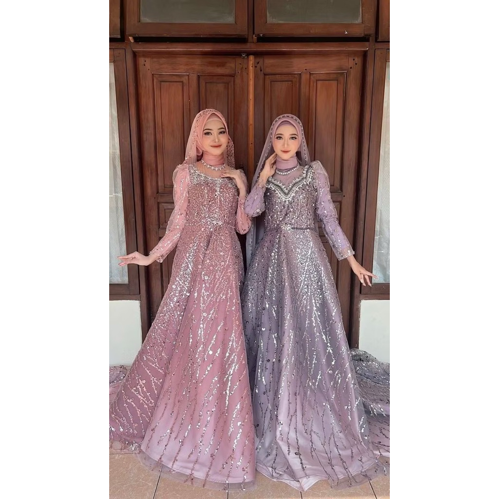 gaun ball gown kebaya pengantin preloved prelove pl bekas ex mua ex kado