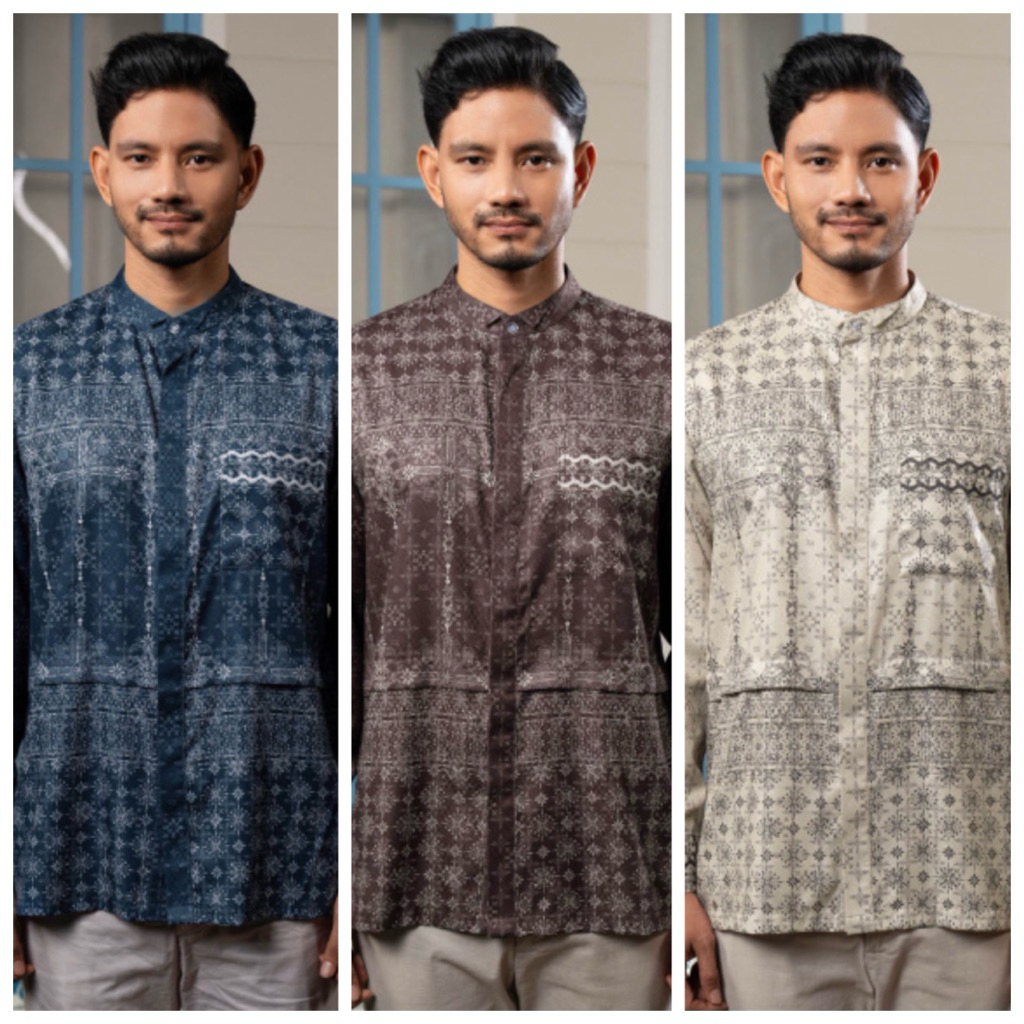 Diyasmara Long Shirt Men by Wearing Klamby