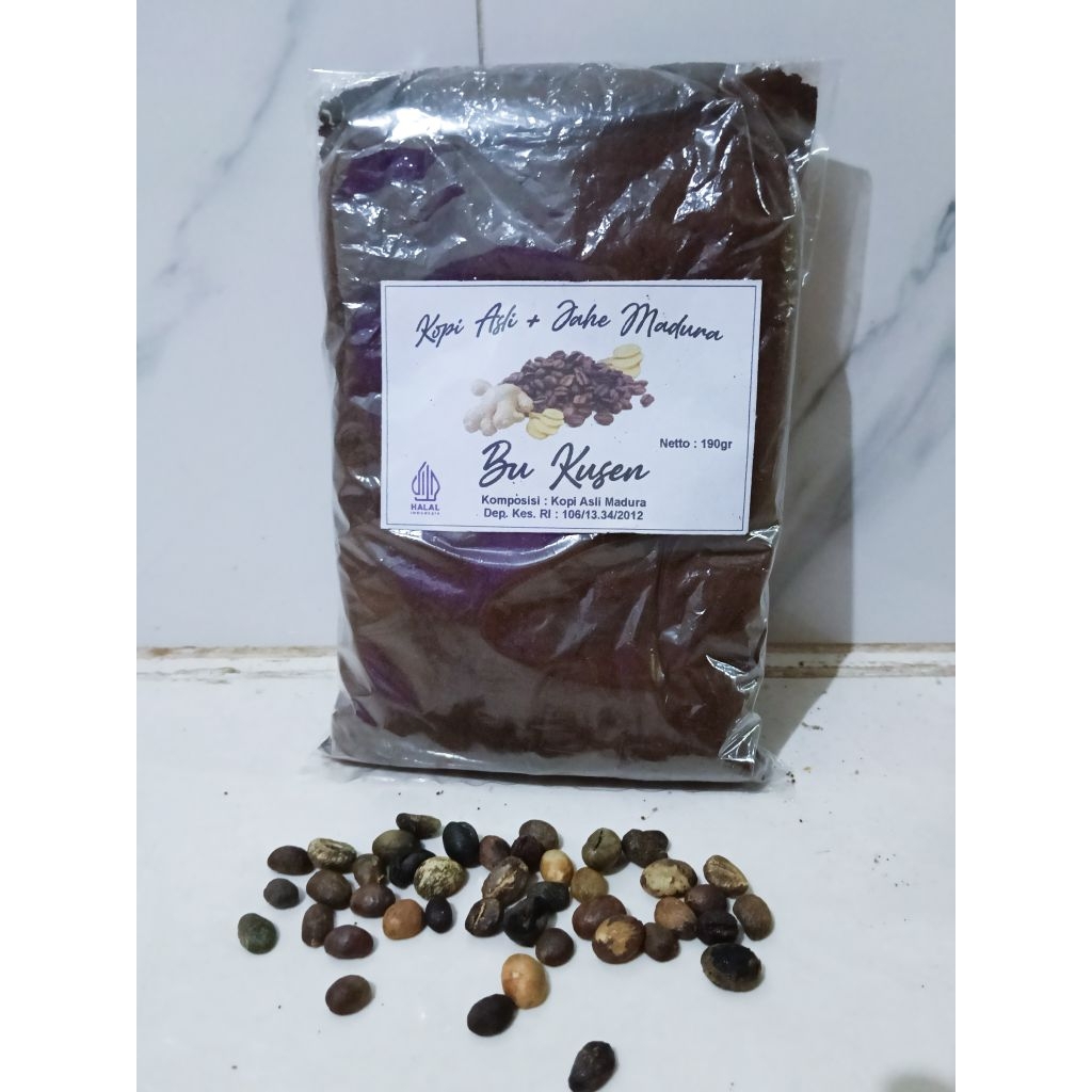 KOPI JAHE MADURA BU KUSEN 190 GRAM