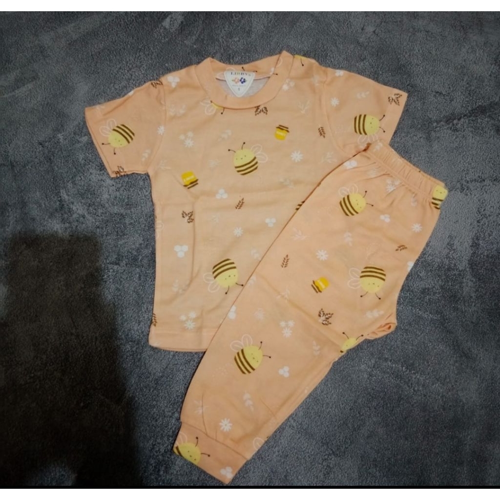 setelan oblong tipis anak brand libby