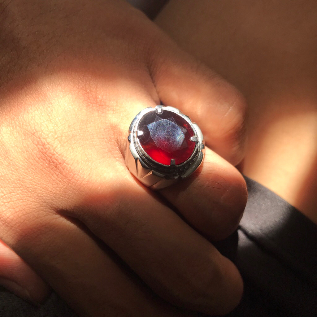 NATURAL CINCIN BATU HESSONITE GARNET BLACK MAMBA CUTTING