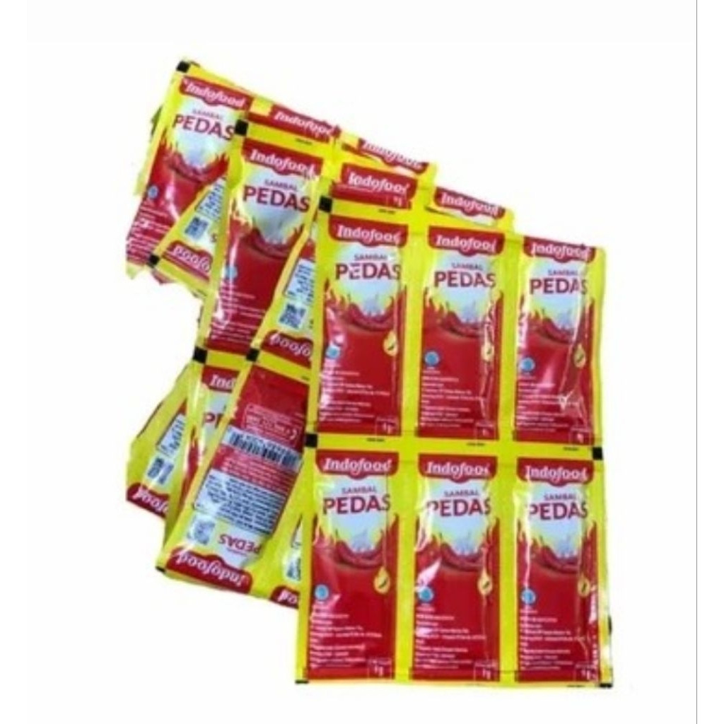 Saos Indofood Sachet 36 Pcs | Saus Sambal / Tomat Asli Indofood