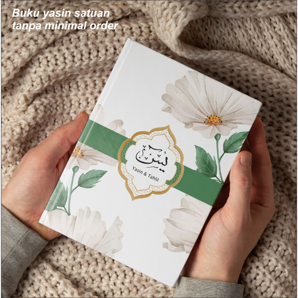 Buku Yasin Tahlil Hardcover  /Tidak bisa custom foto dan nama / Buku yasin satuan / Sample buku yasi