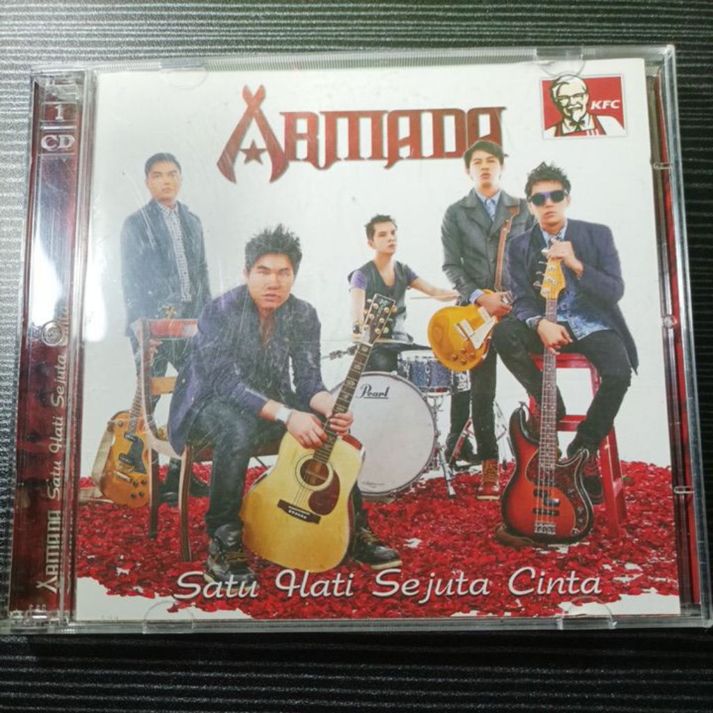CD ARMADA - SATU HATI SEJUTA CINTA / INDONESIA RELEASES