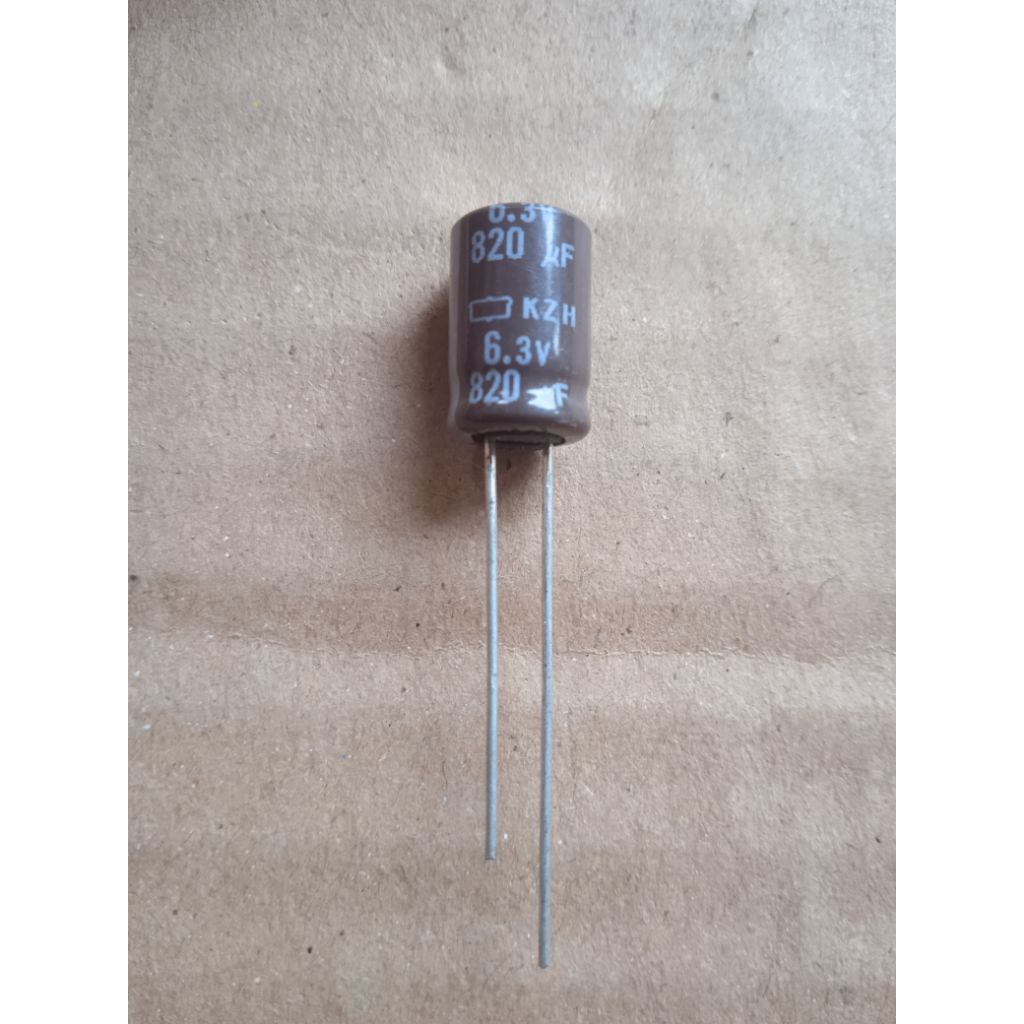 Elco 820uf 6,3v 820 uf 6,3volt kondensator elektrolit elko kapasitor