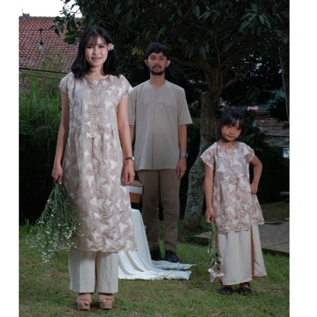 Seraya Family Set Raya — Luna Series | Atasan | Tunik