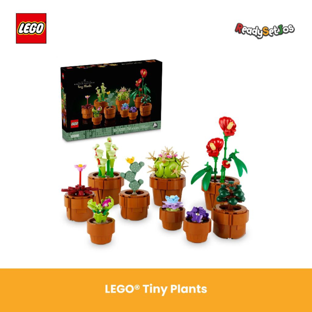 LEGO Tiny Plants Original 100% - READYSETJOS