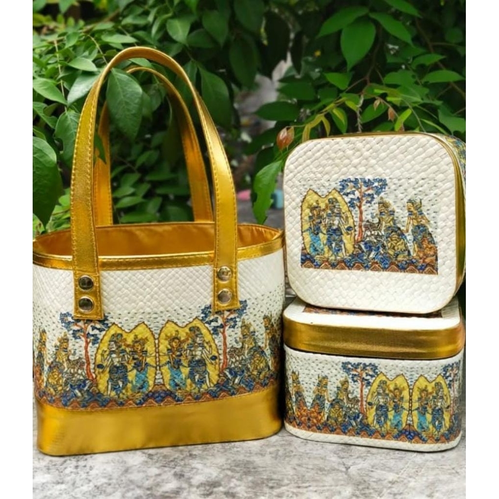 Tas pandan set 2 keben