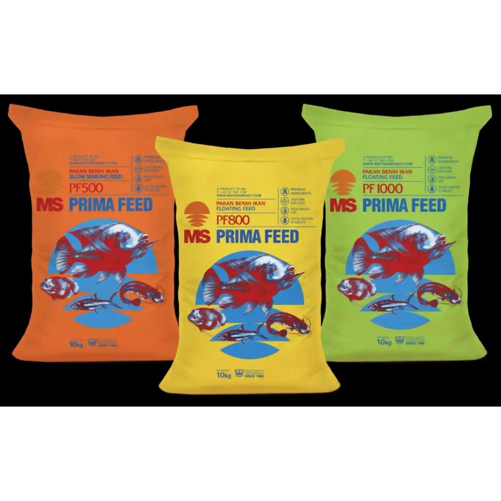 Mtahari Sakti Prima Feed PF100 - PF500 - PF800 - PF1000 Repack 500gr / 1kg