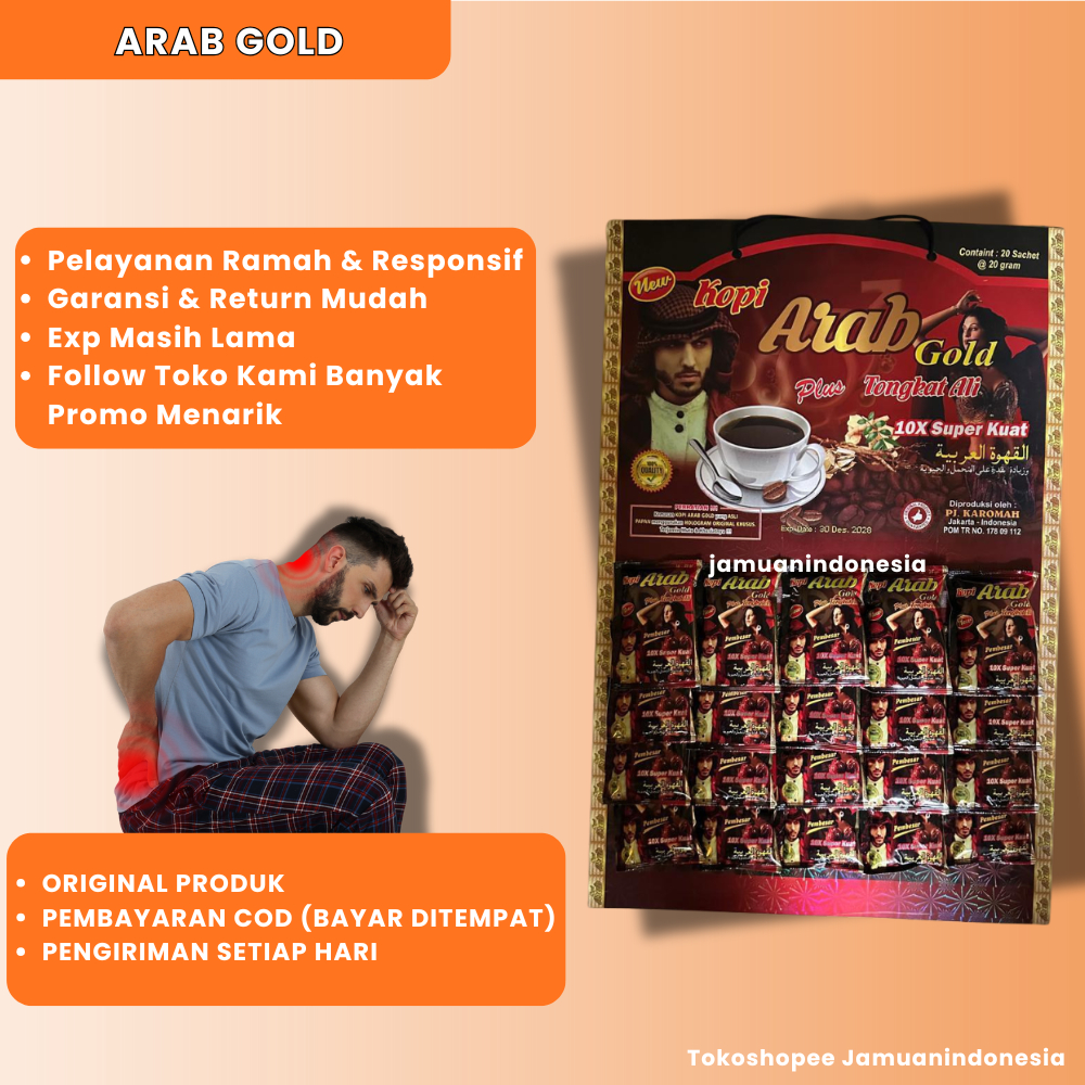 Madu Arab Gold Original 20 Sachet