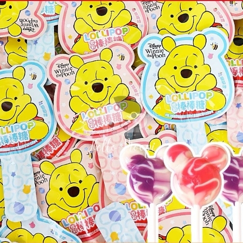 Disney Winne The Pooh Permen Jeli Biskuit Popcorn - Snack Import China