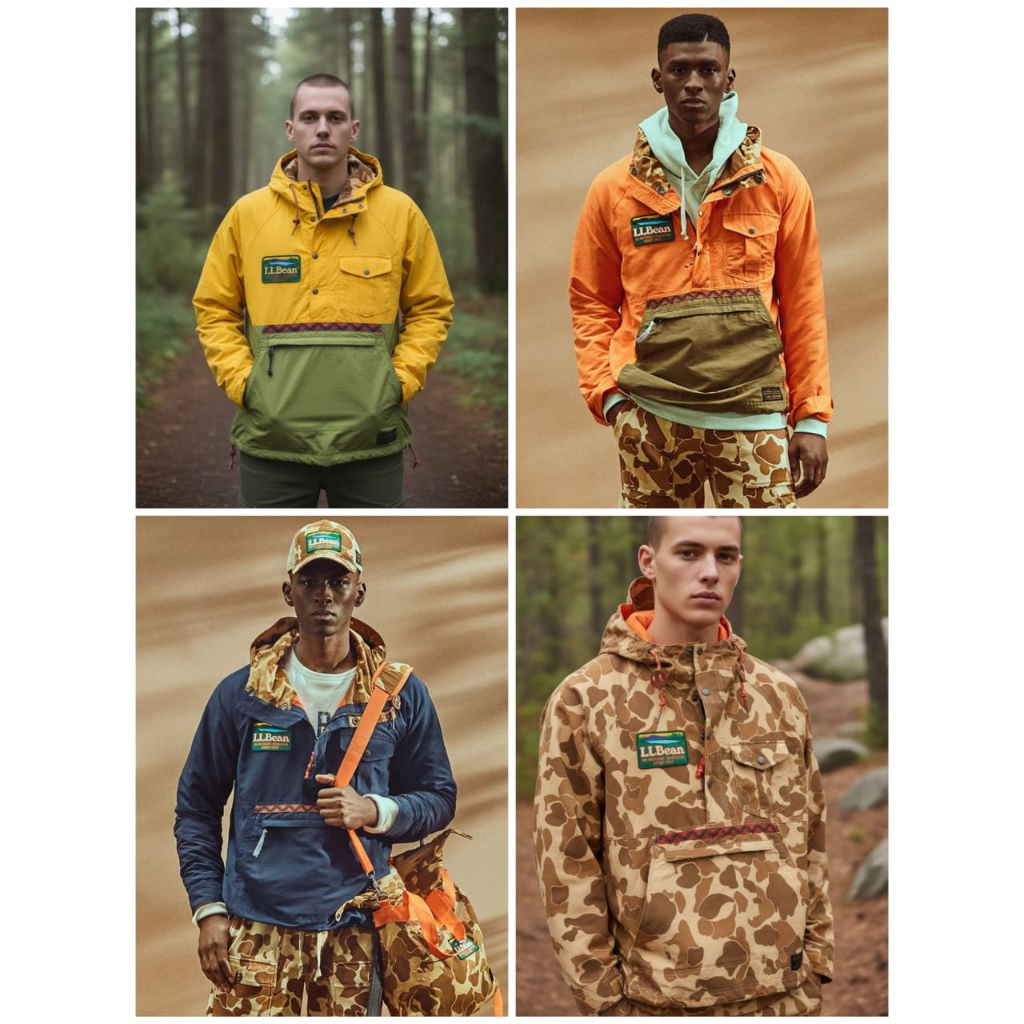 Jacket L.L..Bean x Todd Snyder Anorak 1/2 zip and Baxter Jacket