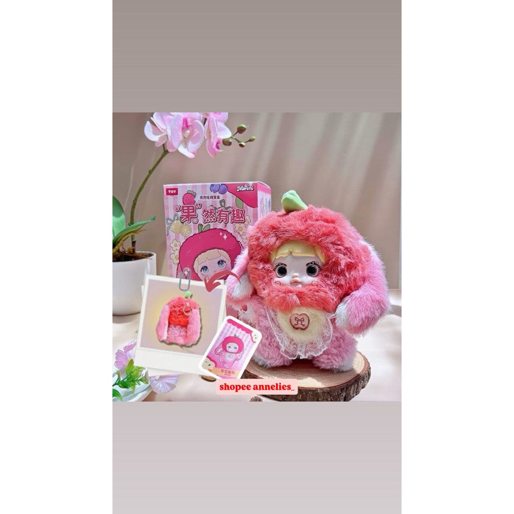 Nommi V3 Apel Strawberry pink fushia new Blindbox