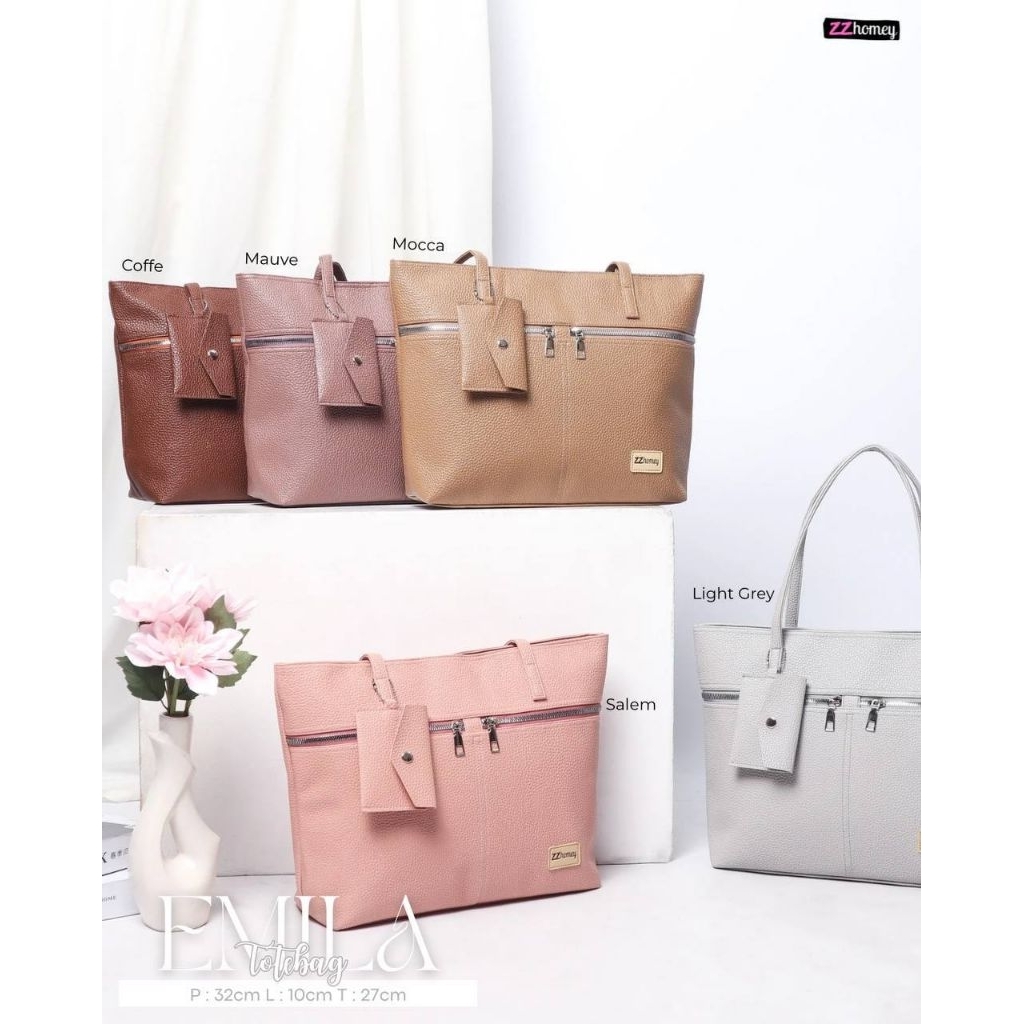 (Ready) Tas Wanita Emila Totebag By Zz Homey