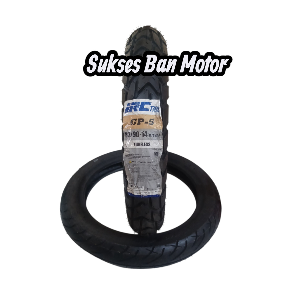 Ban IRC GP-5 Tubeless 80/90 ring 14