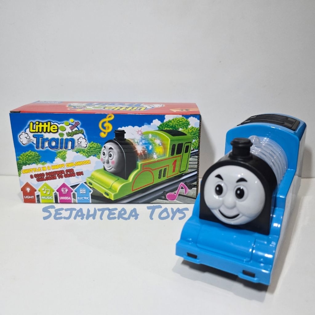 Mainan Little Train Set Baterai