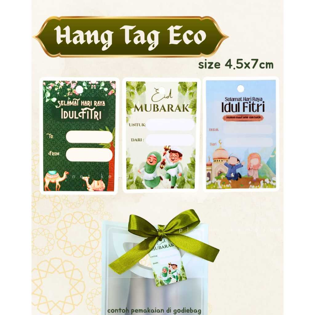 [isi 10] tag hang tag ramadhan hang tag idul fitri eid al fitr ucapan selamat idul fitri
