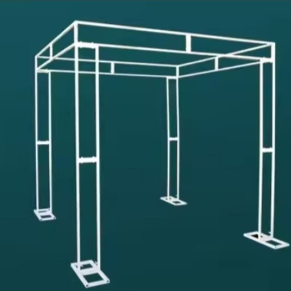 GAZEBO JALAN/Gapura pintu masuk dekorasi wedding/pelaminan Acara Pesta Tiang Backdrop