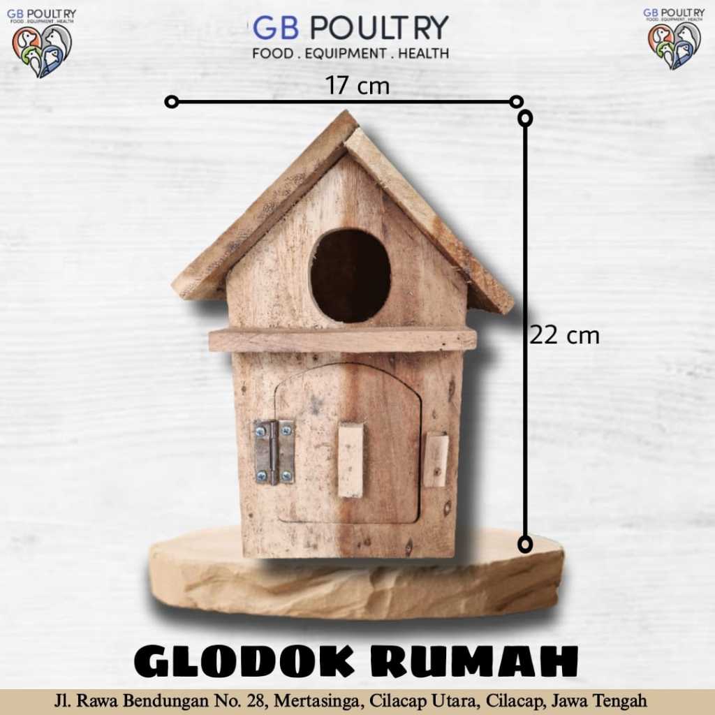 Glodok Rumah Parkit Lovebird Besar Kandang Parkit Lovebird Bentuk Rumah
