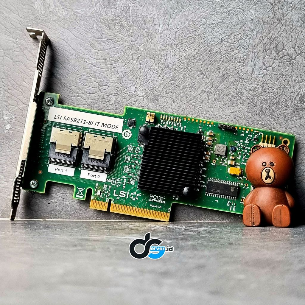 LSI SAS9211-8i LSI SAS2008 6Gbps SAS HBA P20 IT Mode ZFS FreeNAS trueNAS unRAID
