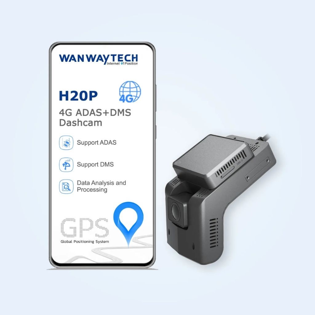 GPS TRACKER G20P DASHCAM 2 KAMERA 4G adas free server