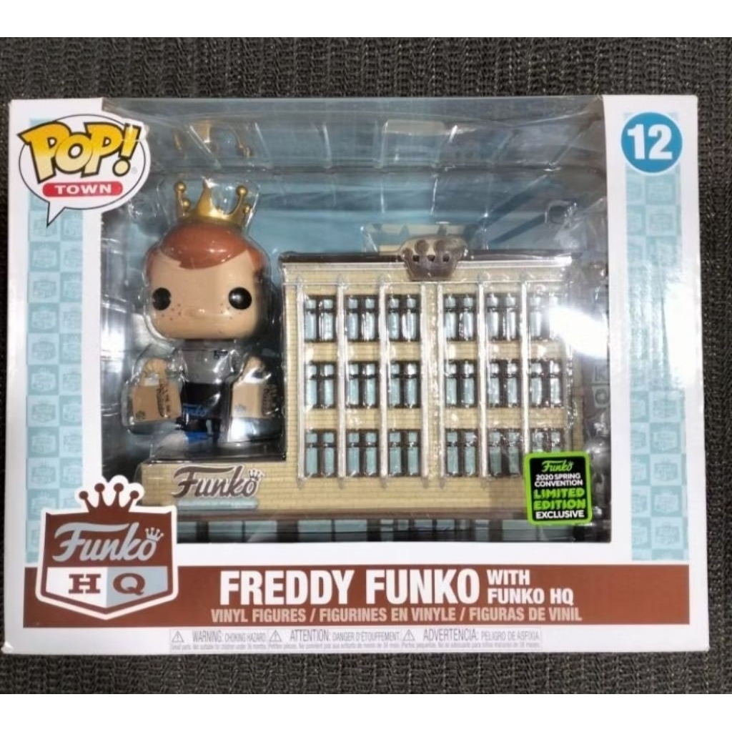 Funko Pop Funko HQ: Freddy Funko With Funko HQ #12 (2020 Spring Convention Exclusive)