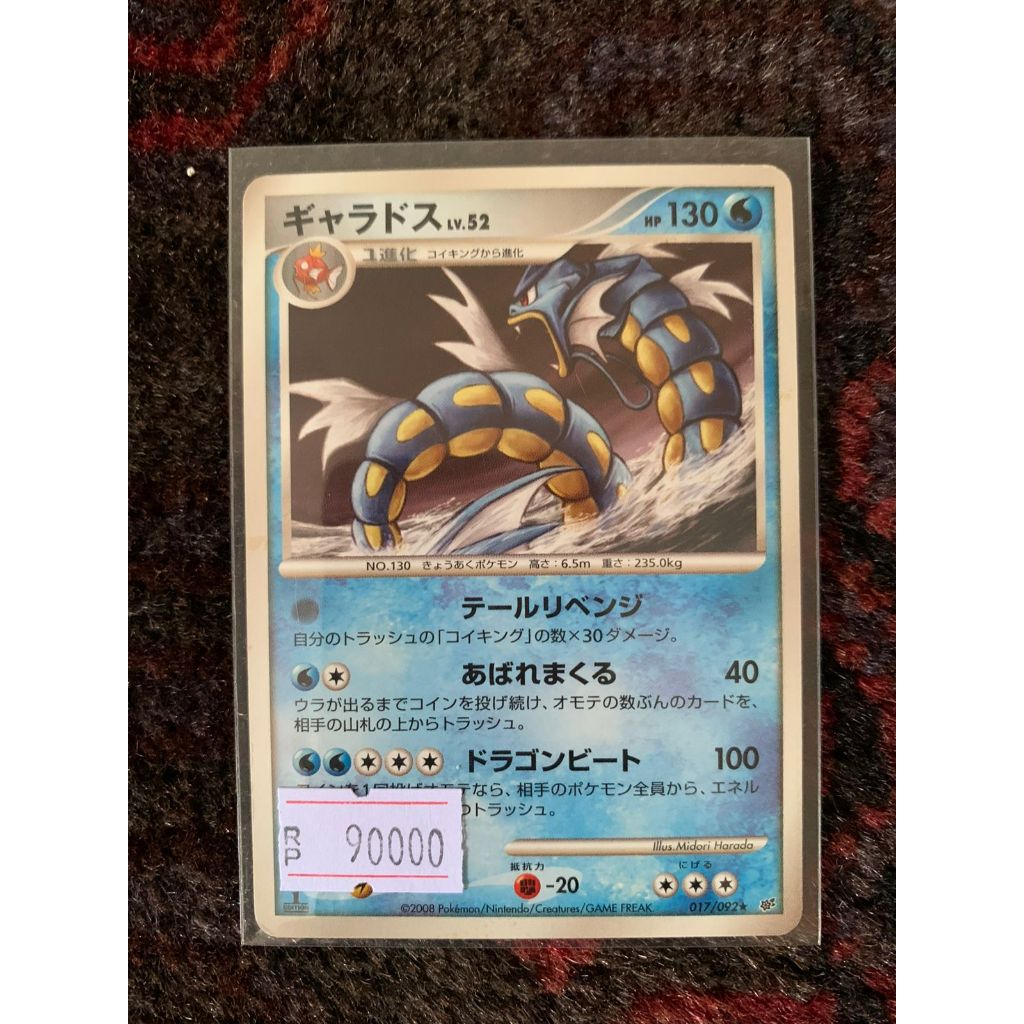 Gyarados Pokemon Japanese