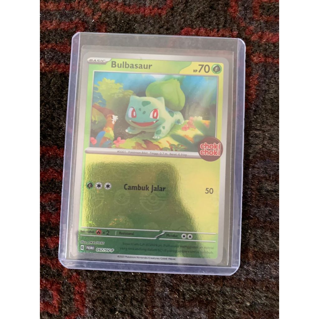 Promo Bulbasaur choki choki Pokemon Indonesia