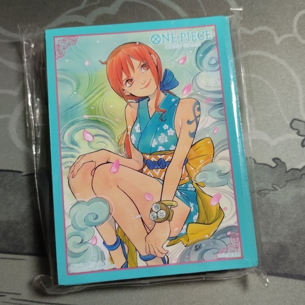Onami / Nami Sleeve Treasure Tin - Sleeve Only - One Piece Card Game Standart Size Sleeve bisa digun