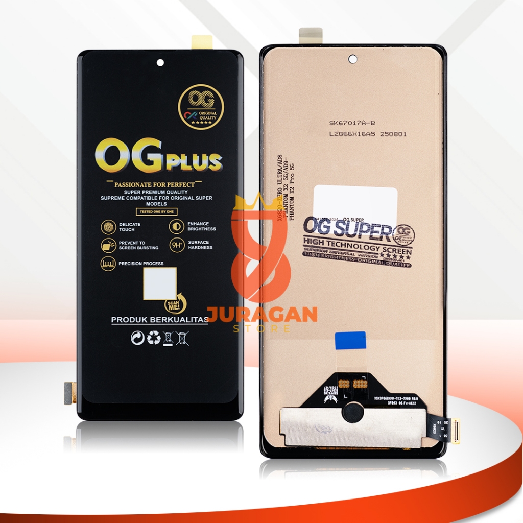 LCD TOUCHSCREEN INFINIX ZERO ULTRA 5G X6820 COMPLETE 1SET