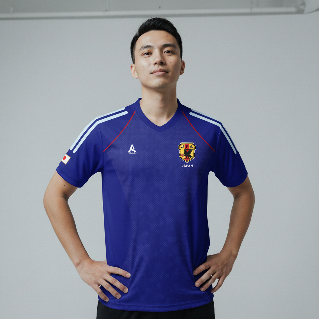 ATHLETIC SPORTWEAR - Jersey Bola Fantasy Jepang 2002-2004 Fullprinting Casual - Atasan