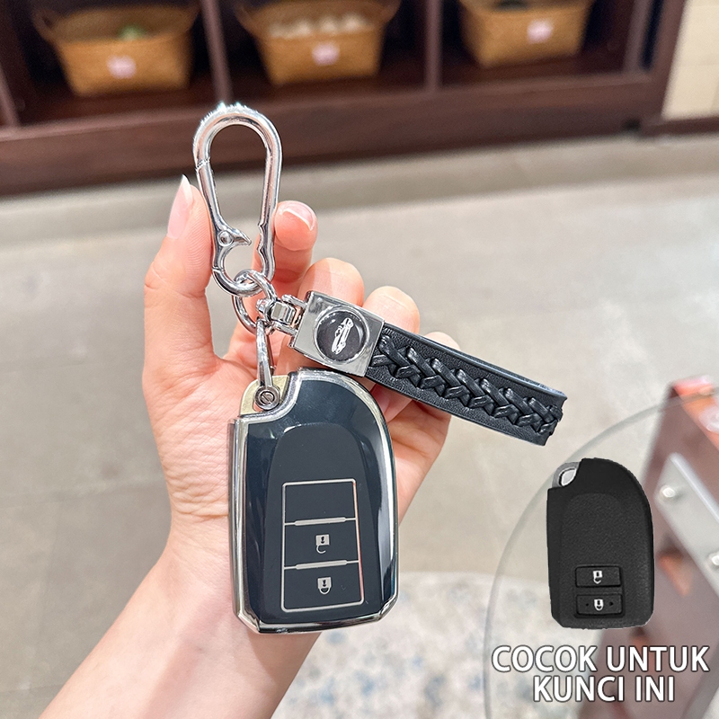 TPU Kunci Remote Mobil Toyota Yaris Vios Cover TPU Sarung Kunci Mobil