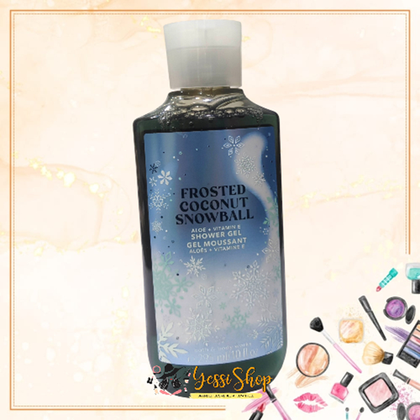 Bath & Body Works Frosted Coconut Snowball Shower Gel 295ml