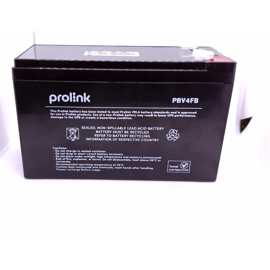 Baterai UPS Prolink 12V/8.2AH / BATTERY UPS / VRLA Batrai 12v 8.2AH