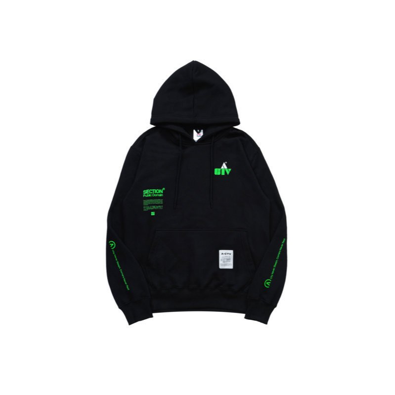 BLOODS SWEATER  HOODIE  SW MERIL ACTV BLACK