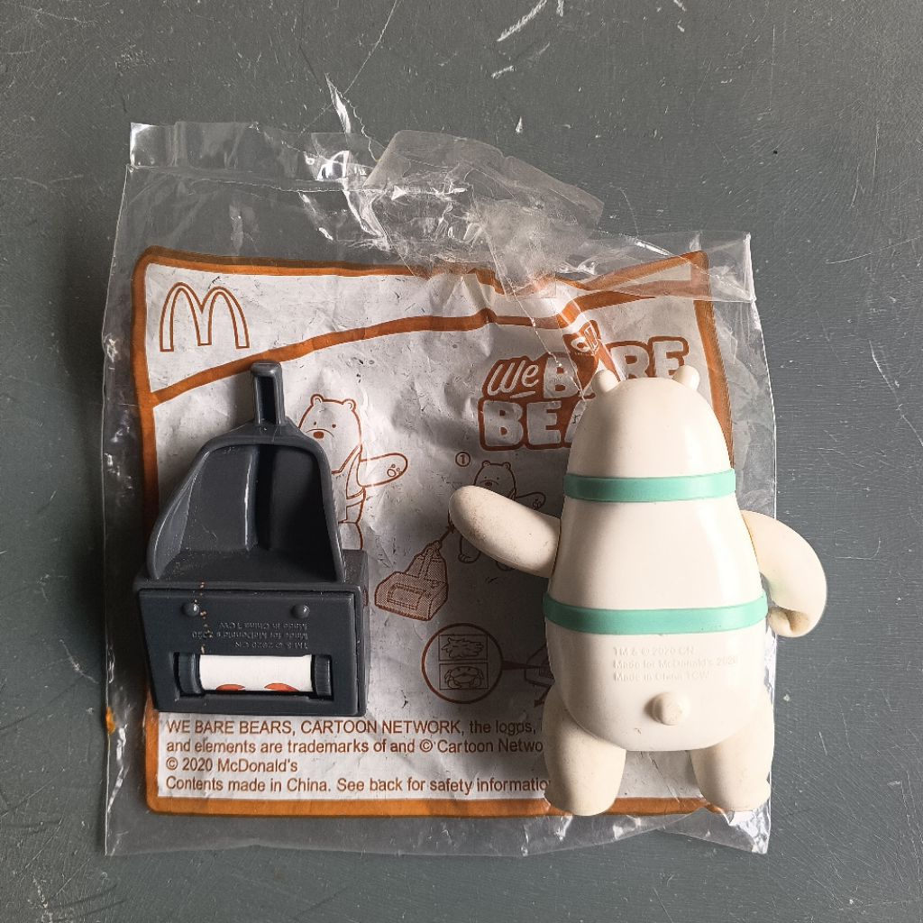 MCDONALD'S MCD WE BARE BEARS ICE BEAR'S VACUUM