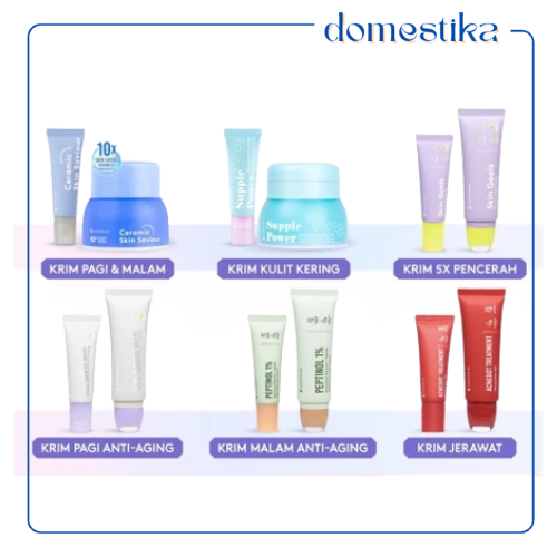 -DOMESTIKA-  SOMETHINC ALL Moisturizer Series (Ceramic Skin Saviour, Supple Power Bomb, Skin Goals, 