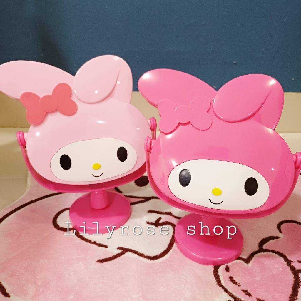 Cermin kaca rias meja berdiri sanrl0 MY MELODY KUROMI KCA020