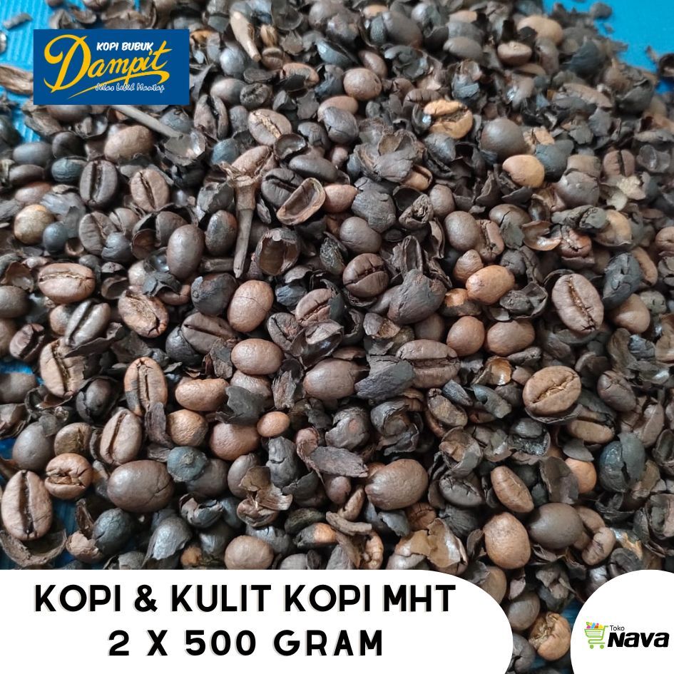 Kopi dan Kulit Kopi MHT 2x500gr / Kopi dan Kulit Kopi MHT