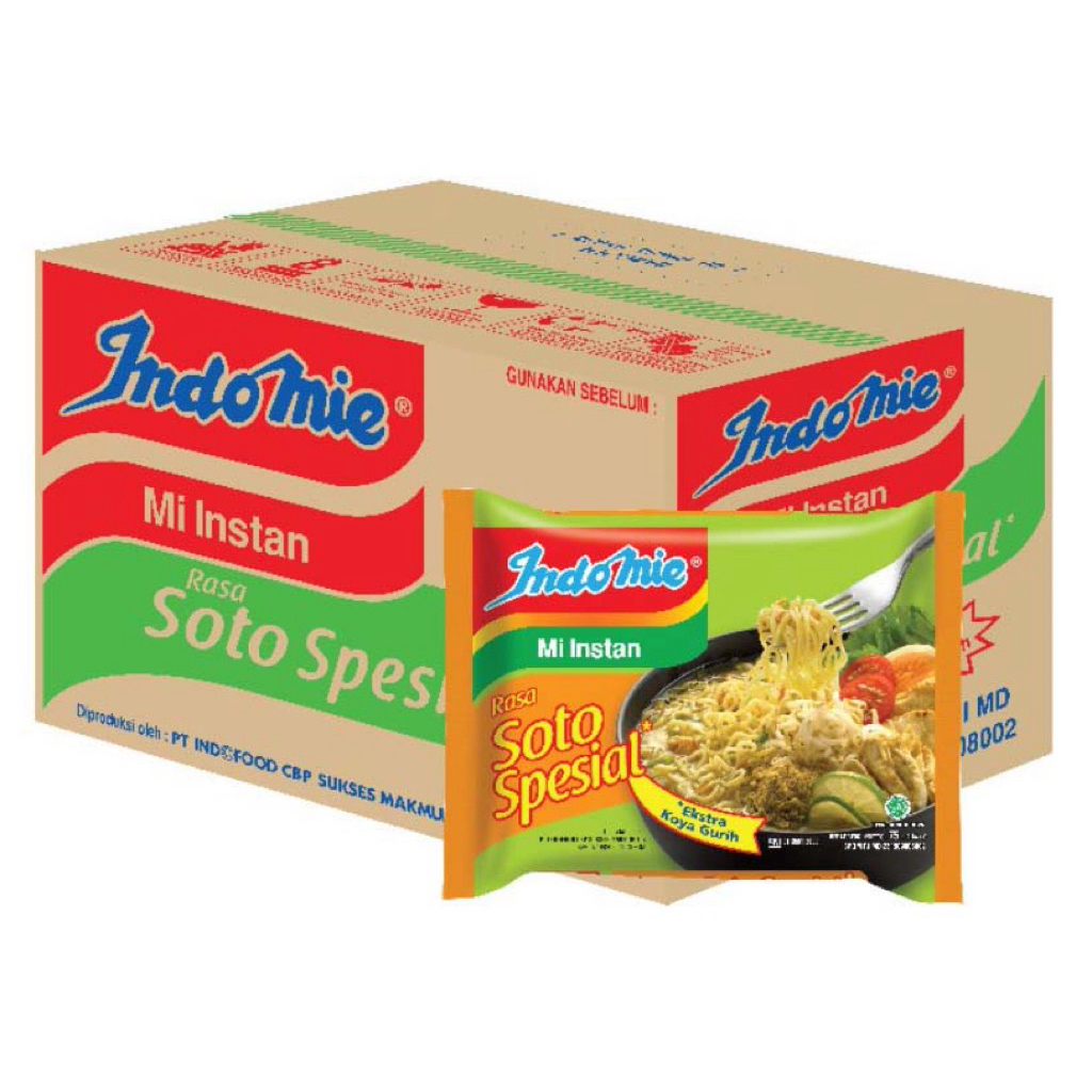 Indomie soto spesial 1 dus isi 40