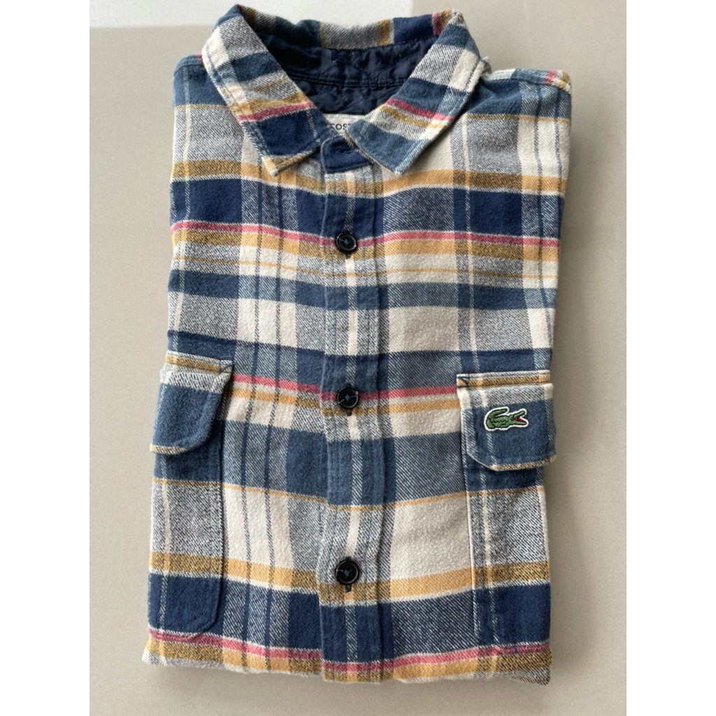 Preloved Kemeja Lengan Panjang Lacoste size M