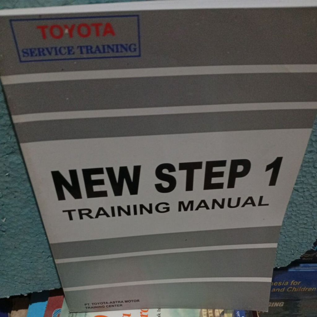 buku original - buku teknik new step 1 training manual
