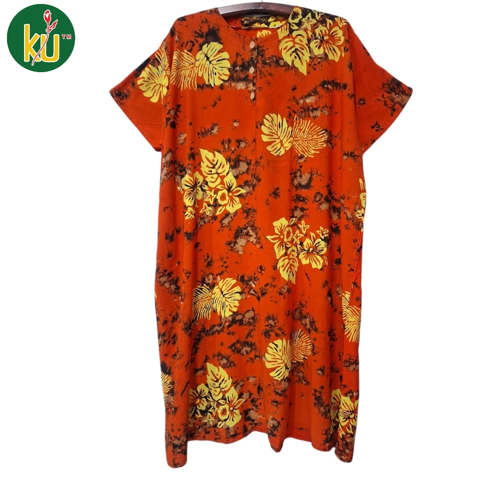 Kencana Ungu Daster Jumbo 5L / L5 Label Hitam KUH Ibu Menyusui Ukuran Besar Big Size