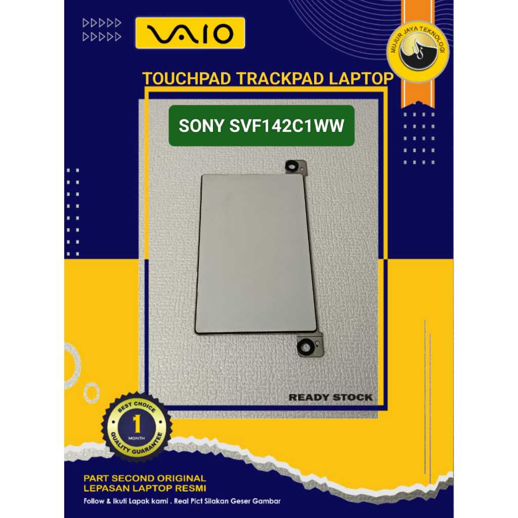 Touchpad Tochpad Trackpad  Laptop SONY VAIO SVF142 SVF142C29M SVF142C1XWW  SVF142C29W Normal