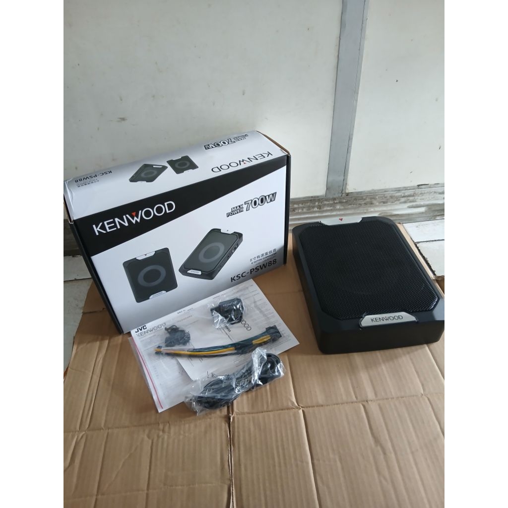 Subwoofer kolong Kenwood KSC-PSW88 8inch